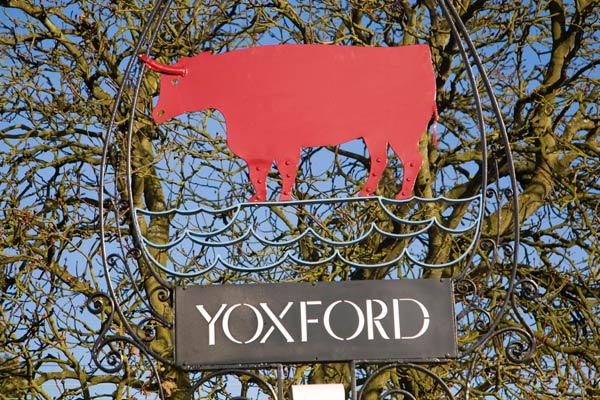 Yoxford sign